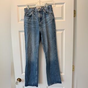 Reformation Cynthia High Rise Cropped Jeans